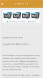 Mobile Screenshot of gimpnet.sk